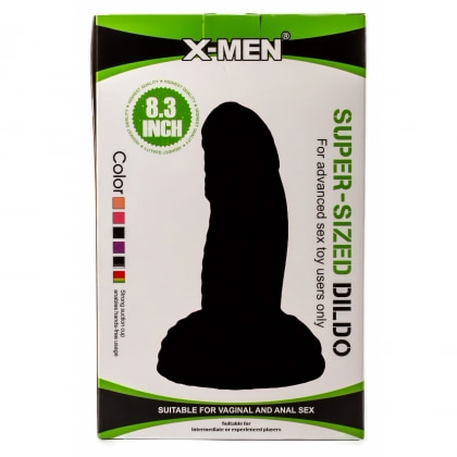 X-Men Rectal Rex Super sized – Ventuză Puternică 21.3cm Negru 4