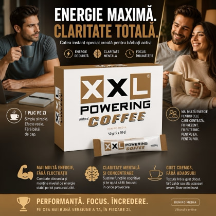 XXL Powering Cafea Instant Pentru Potență – 5 Plicuri 4
