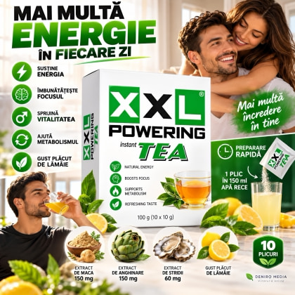 XXL Powering Ceai Pentru Potență Instant, 10 Plicuri 2