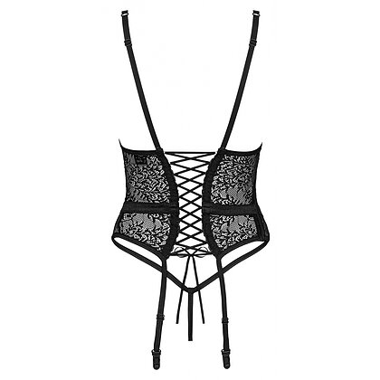 Corset Obsessive Yaskana Negru XS-S 4