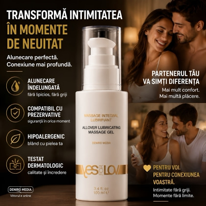 YESforLOV Gel Masaj Lubrifiant Allover 100 ml 4