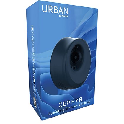 ZEPHYR Stroker and C-Ring Albastru 9