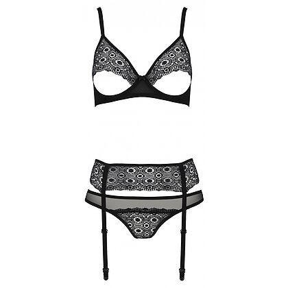 Set Passion Eco Zinnia Negru S-M