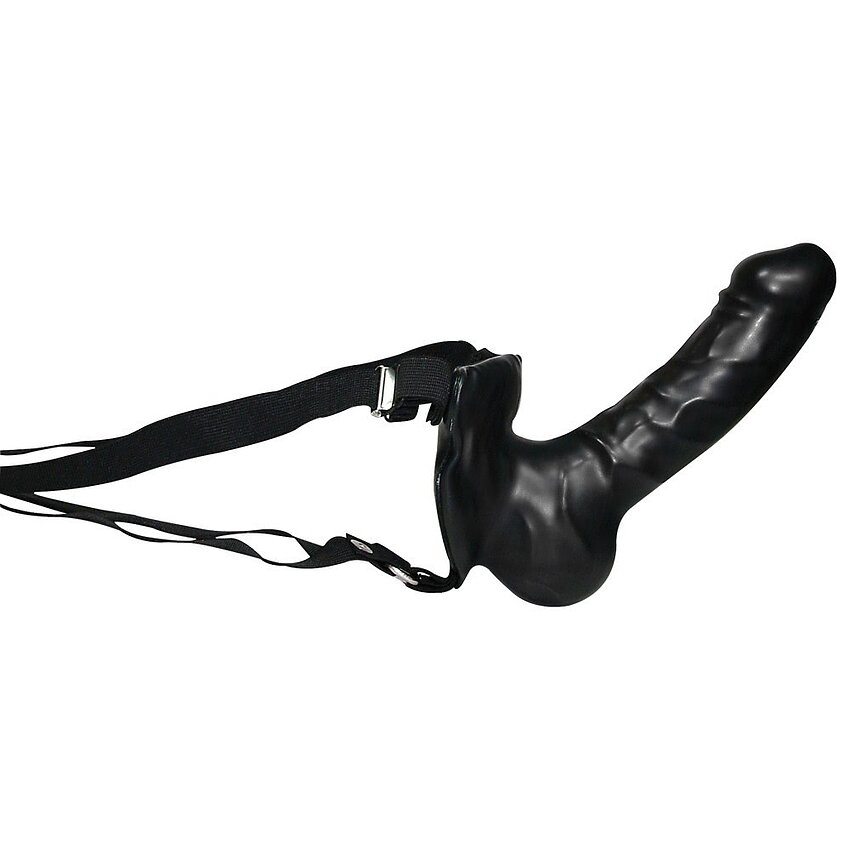 Strap-On Latex Switch Negru