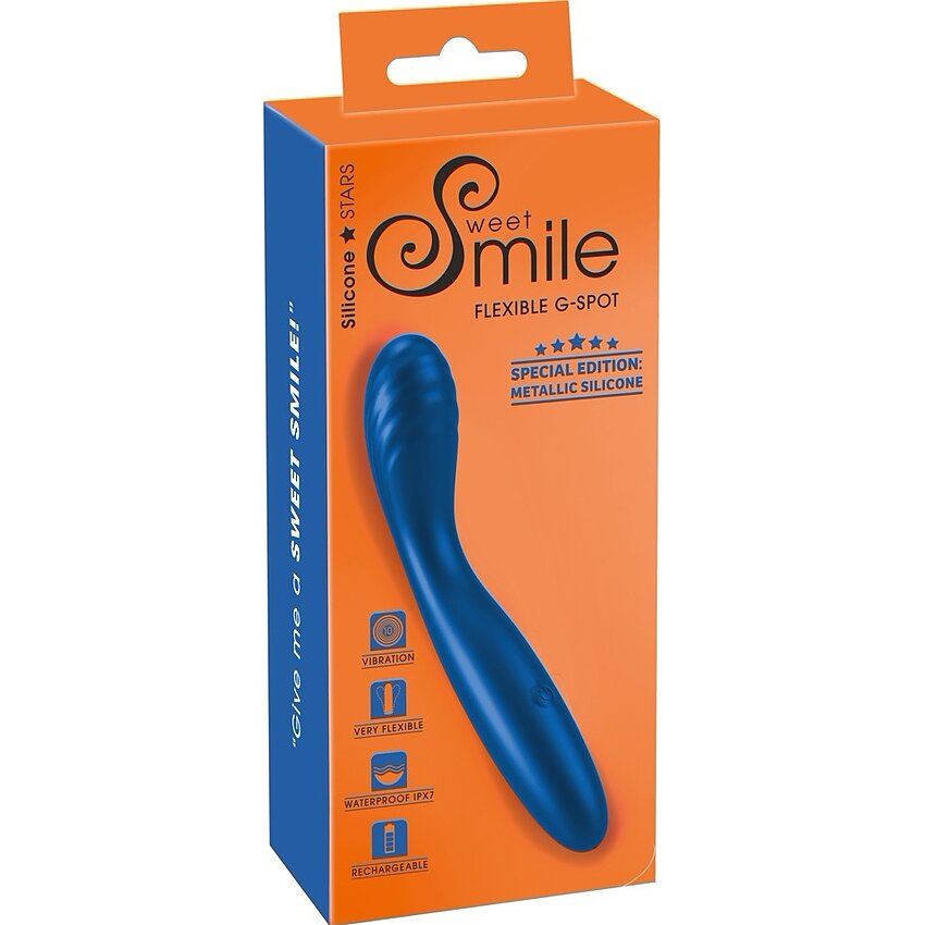 Sweet Smile Flexible G-Spot – 10 Moduri, Reîncărcabil