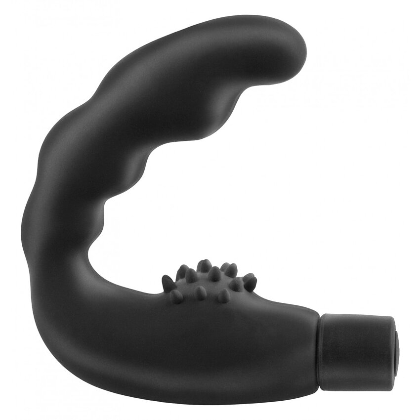 Vibrator Prostata Negru Silicon
