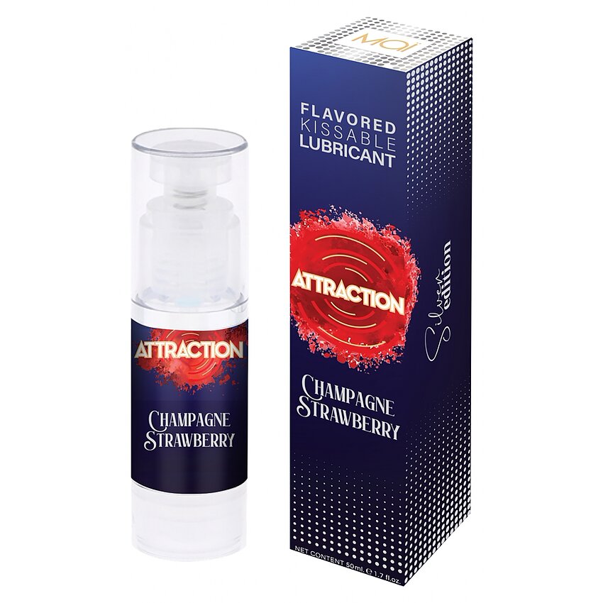Lubrifiant Attraction Champagne Strawberry