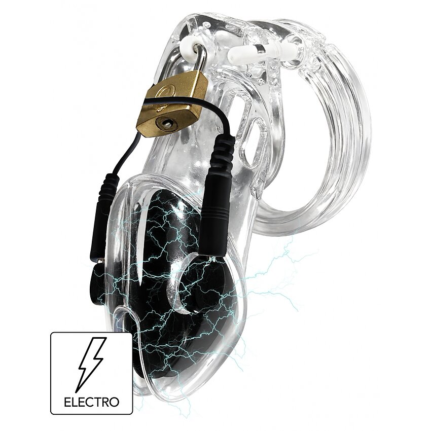 Cusca Penis Electrica Discreta Cu Telecomanda Transparenta