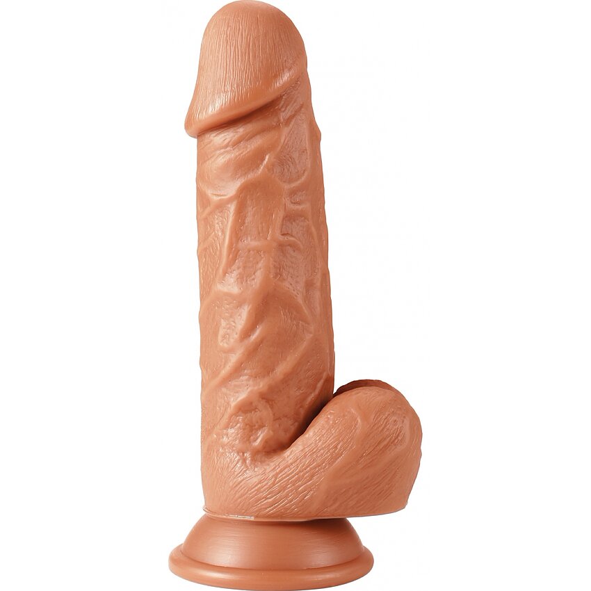Dildo Realist 21 Cm Cu Ventuza