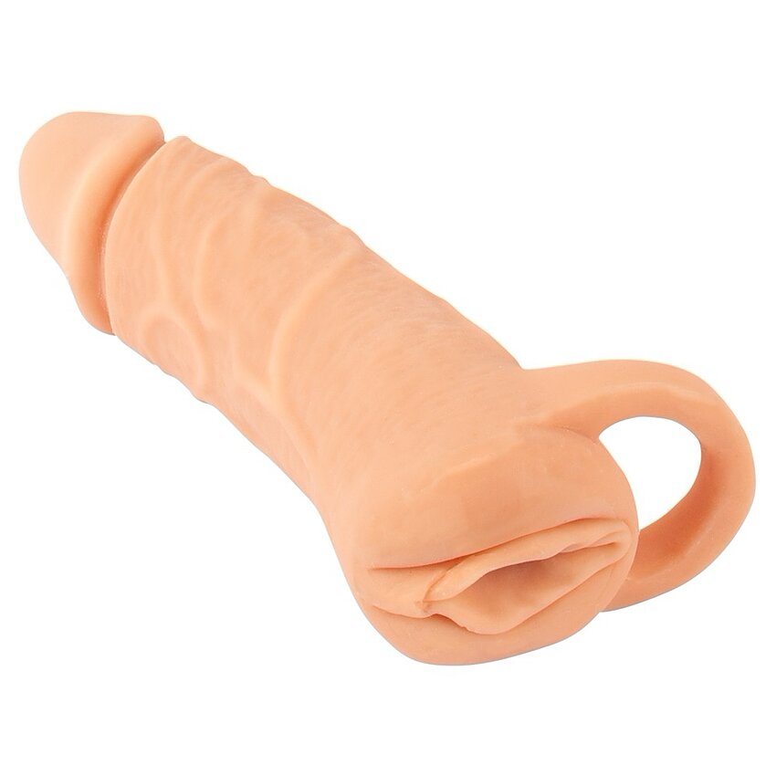 Extensie 2în1 Nature Skin MEDIUM +3 cm, TPE