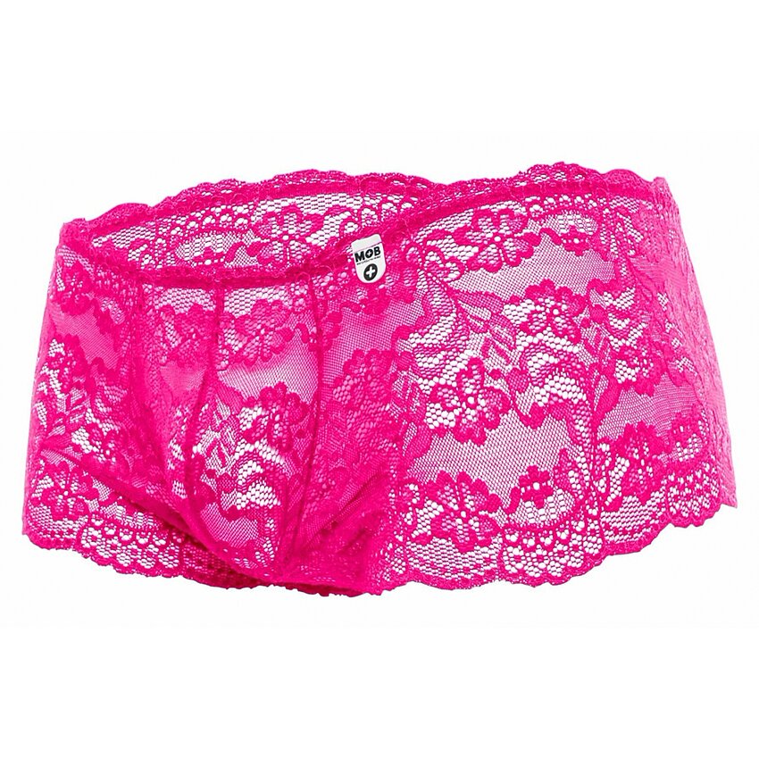 Rose Lace Boy Short Roz