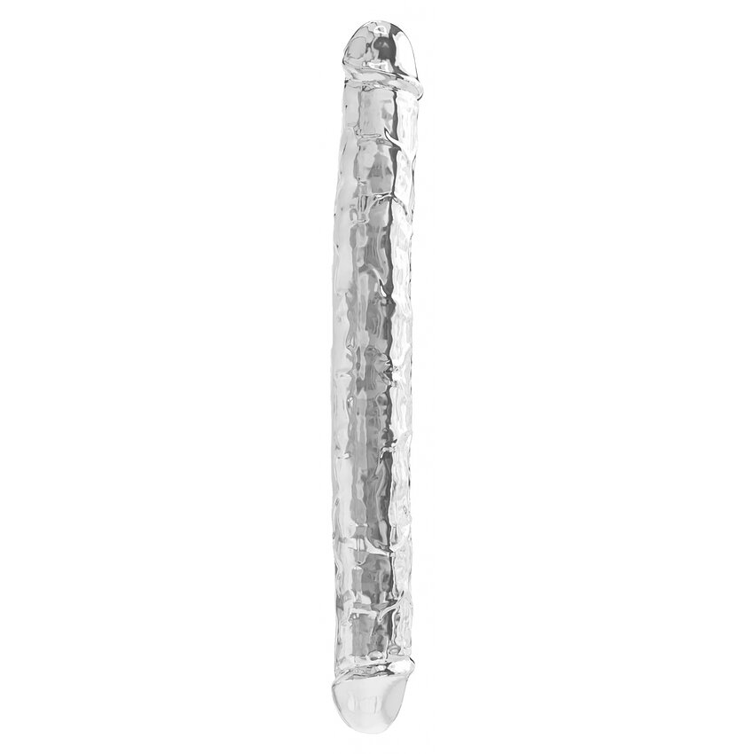 Clear Double Dildo 13 Inch Transparent