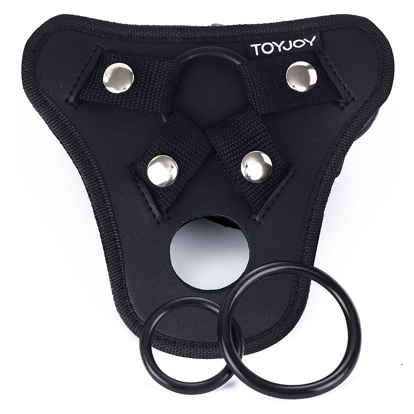 Ham Strap On Toyjoy Cu Gaura De Placere Negru