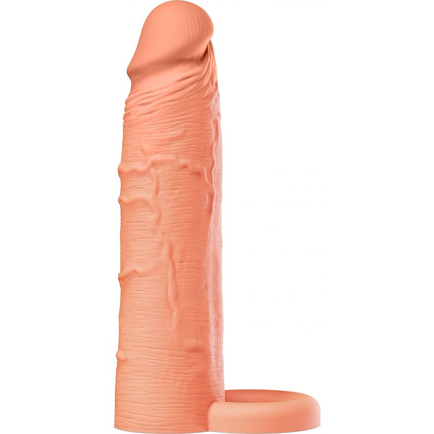 Manson Penis Cu Inel Si Ventuza 16 Cm Inserabil