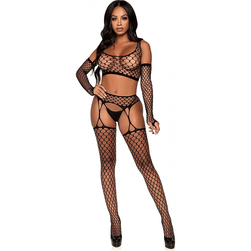 Set Leg Avenue Alanna Negru