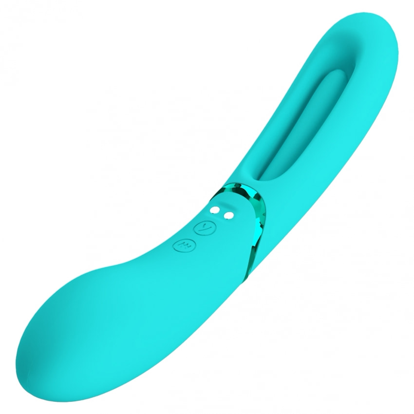 Vibrator Silicon Catifelat Pentru Punct G