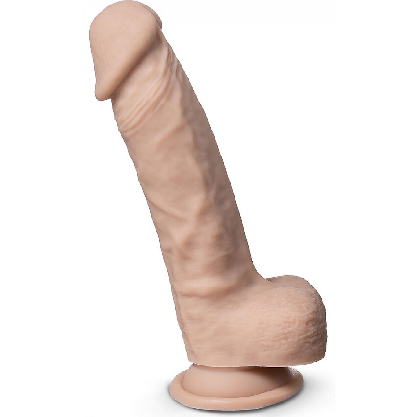 Dildo Compatibil Strap On Cu Ventuza
