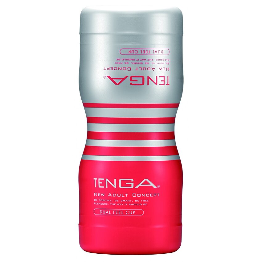 Masturbator Tenga Dual Feel Cup Medium Rosu