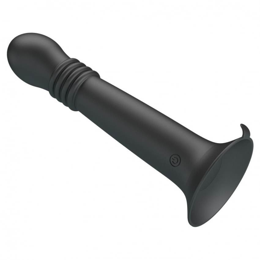 Vibrator Din Silicon Body Safe Cu Ventuza