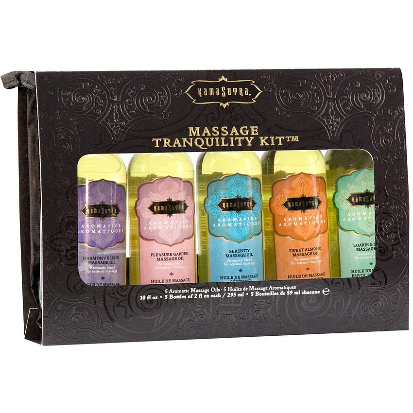 Ulei Masaj Kama Sutra Tranquility Kit Aromatics