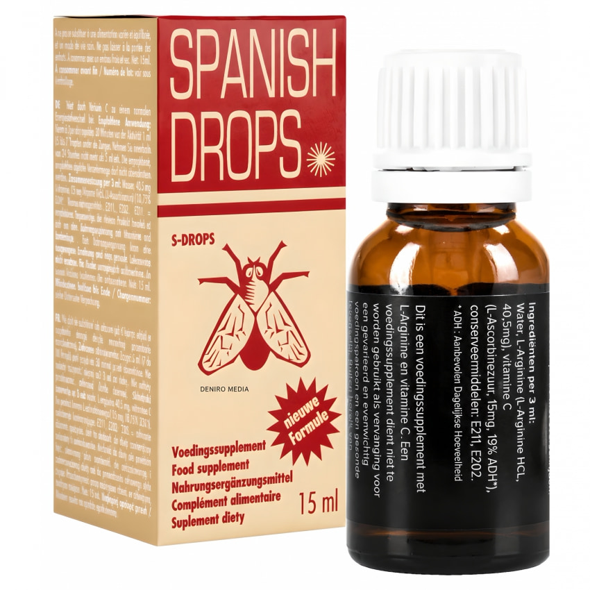 Afrodisiac Spanish Fly Drops Gold