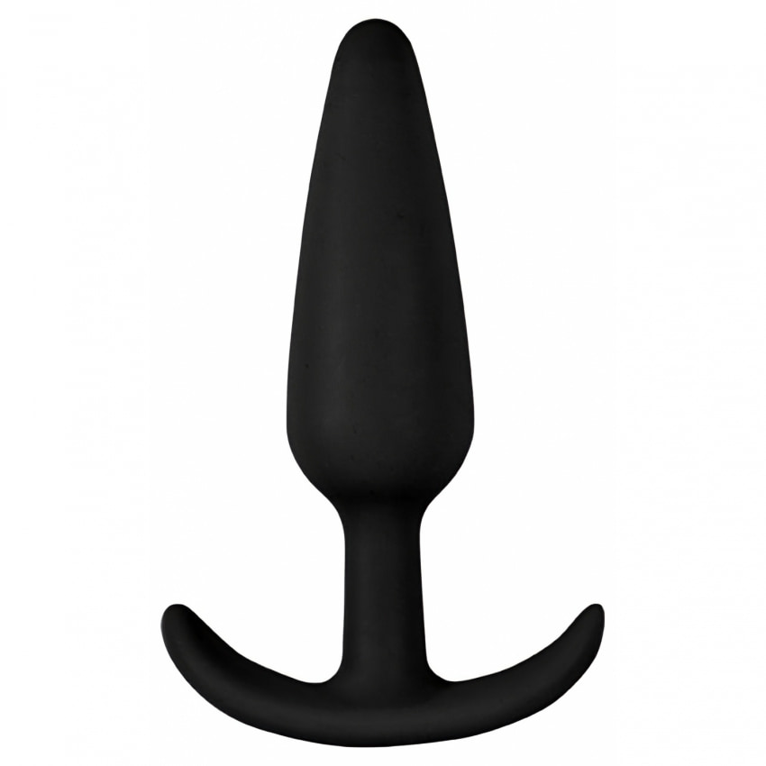 Dop Anal Silicon Negru 13.2 Cm Lungime