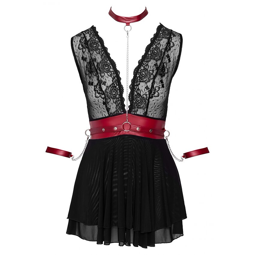 Babydoll Cottelli Collection Anya Negru