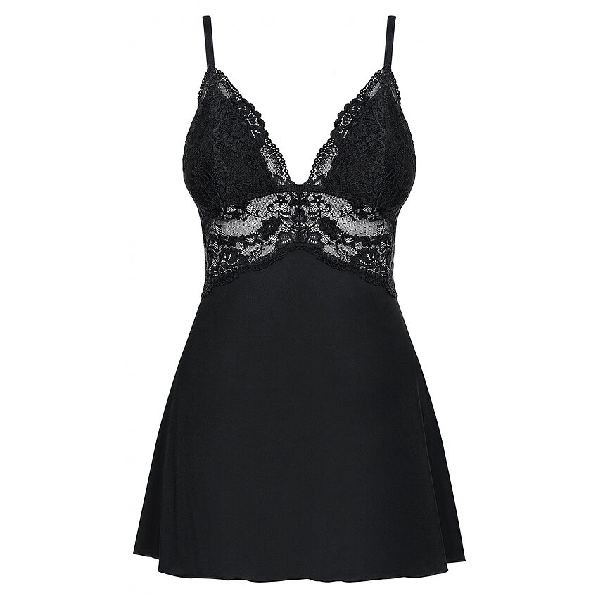 Babydoll Obsessive 810-BAB-1 Negru