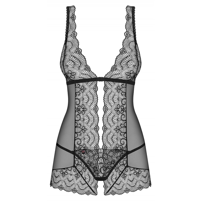 Babydoll Obsessive Firella Negru