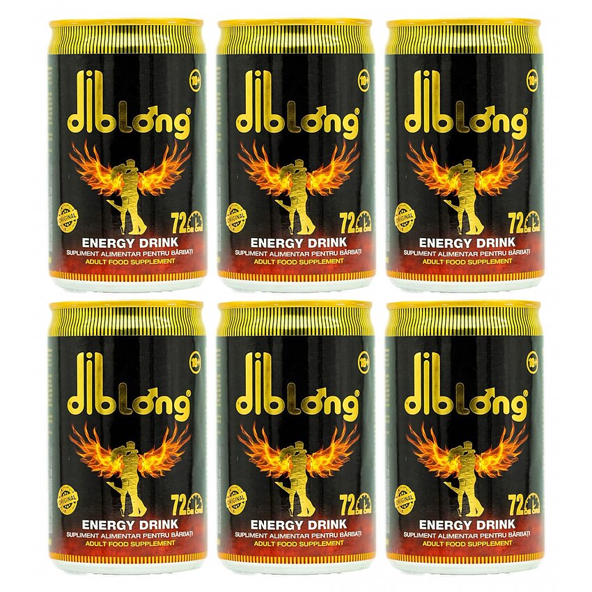 Set 6 x Bautura Energizanta Cu Ginseng Diblong