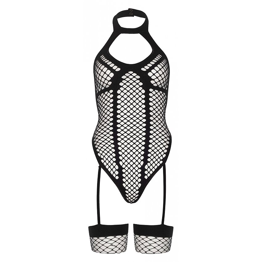 Catsuit Leg Avenue Peyton Negru