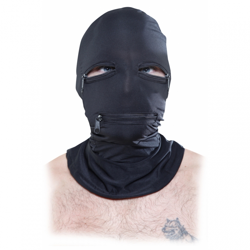 Cagula Bdsm Cu Fermoar Neagra