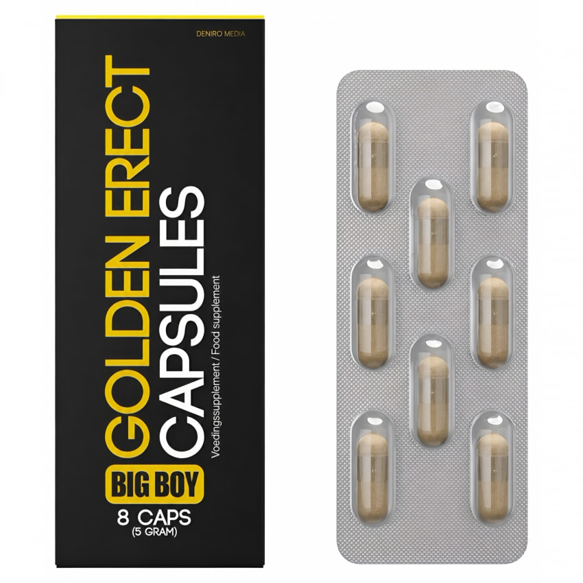 Capsule Pentru Erectie Gold Erect Big Boy