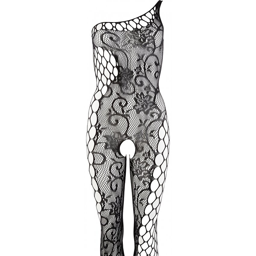 Catsuit Decupat Inghinal No:Xqse Negru