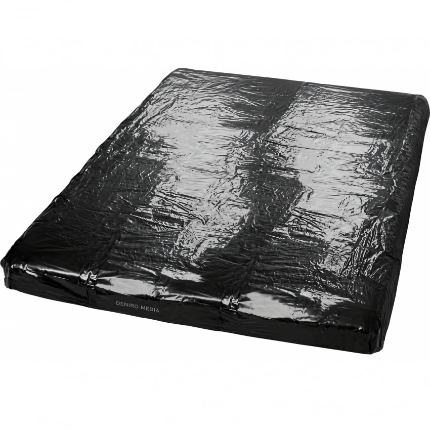 Lenjerie Pat Vinil Neagra 200 X 230