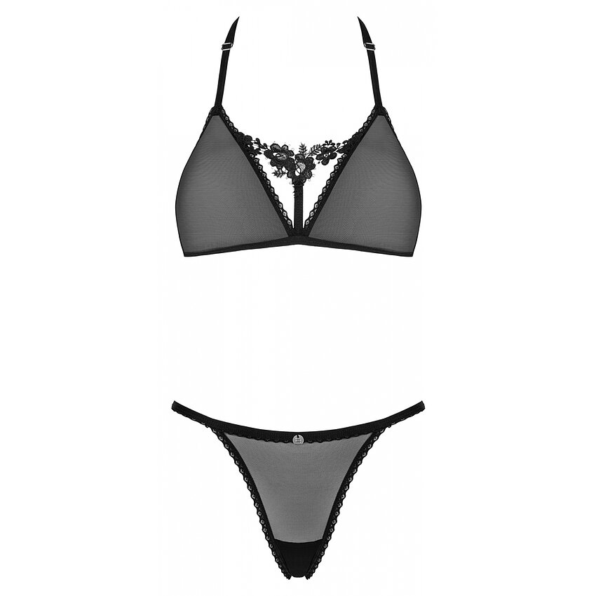 Set Obsessive Celia Noir 2 Piese Negru