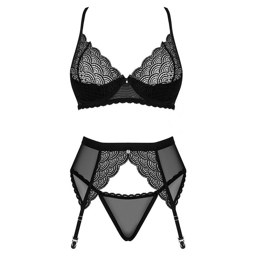 Set 3 Piese Obsessive Chemeris Negru