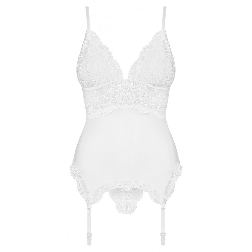 Corset Alb Elegant