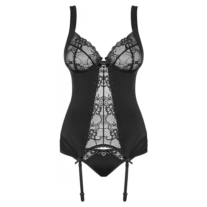 Corset Obsessive Heartina Negru