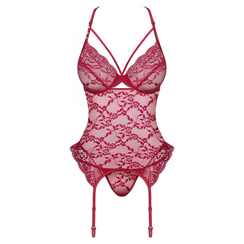 Corset Obsessive Ivetta Rosu
