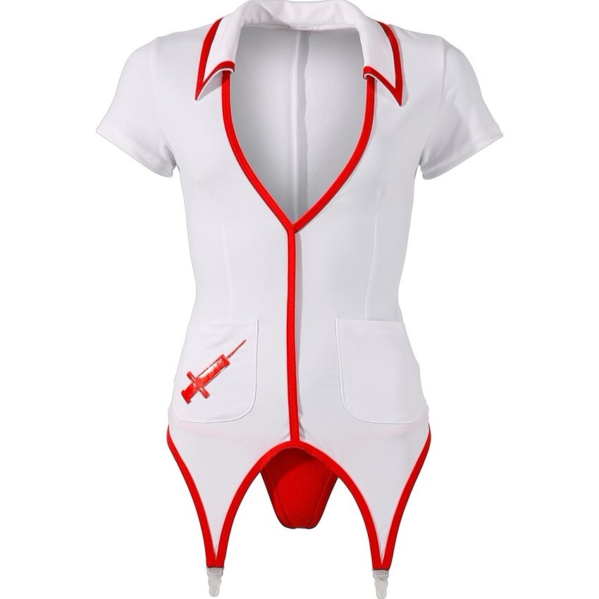 Costum Cottelli Collection Nurses Dress Alb