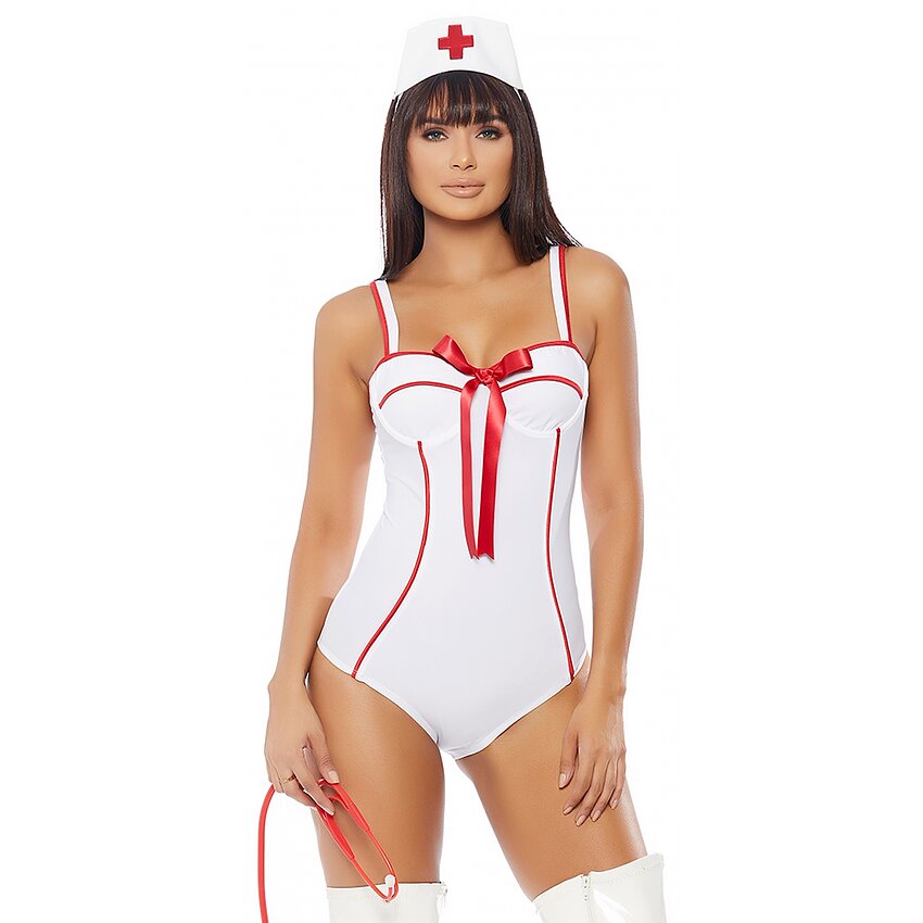 Set Costum Asistenta Trei Piese