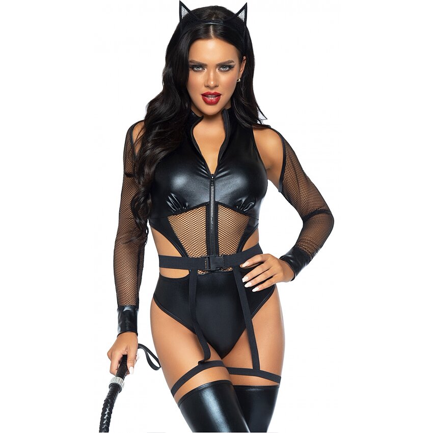 Costum Leg Avenue Criminal Kitty Negru