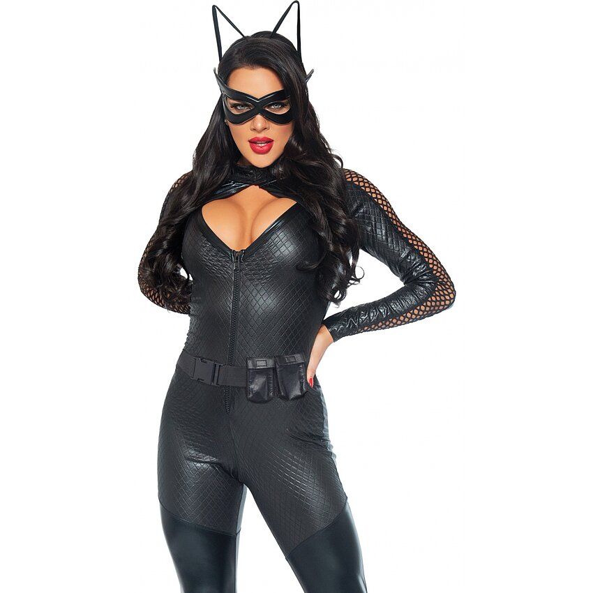 Costum Leg Avenue Wicked Kitty Negru