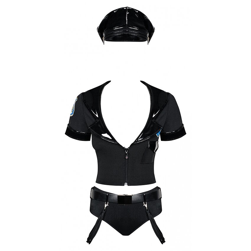 Obsessive Police Negru