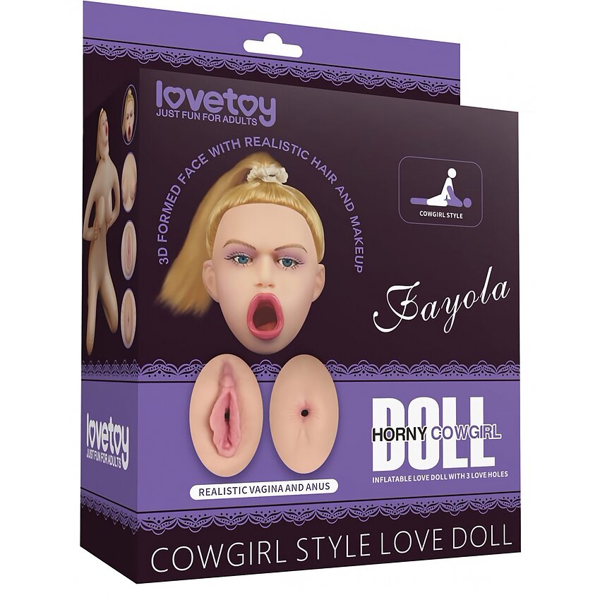 Papusa Gonflabila Cowgirl Tpe 93 Cm