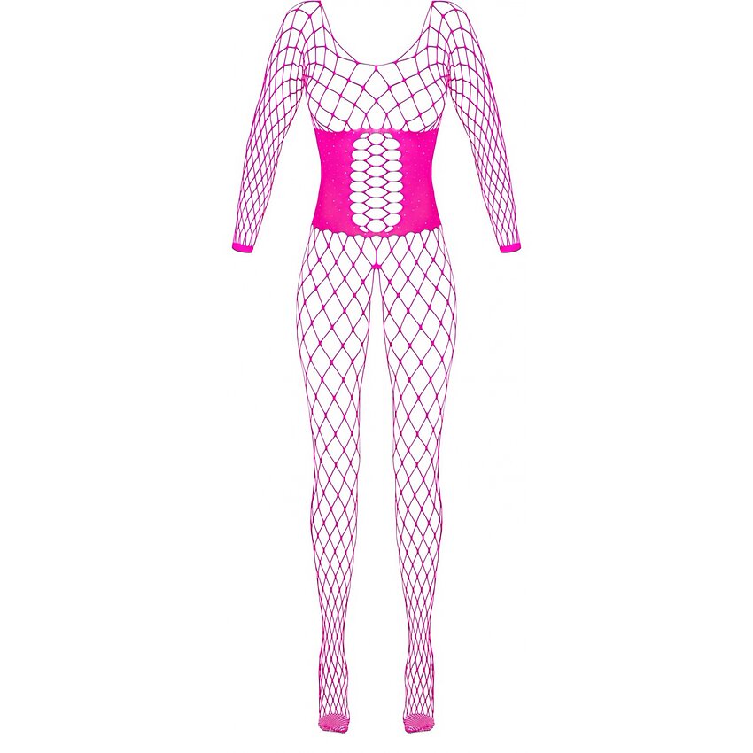 Crotchless Catsuit Cottelli Collection Touch Roz
