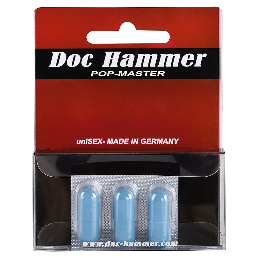 Pastile Potenta Doc Hammer Pop-Master 3buc