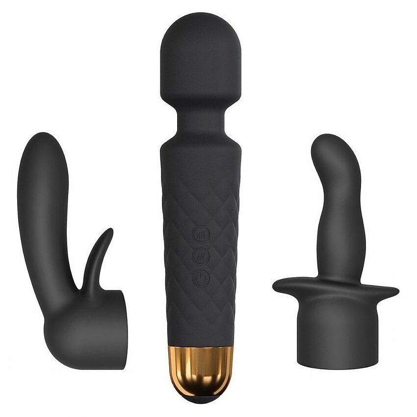 Set Jucării Erotice Dorcel Wanderful Negru