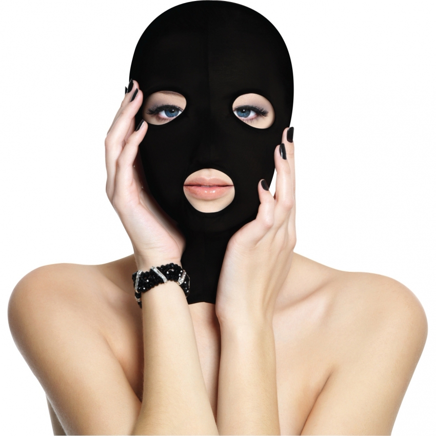 Masca Full Face Neagra Confortabila Pentru Sesiuni Prelungite